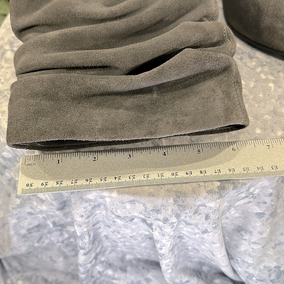 Kelly & Katie “Alesa” Gray Suede Pointed Toe Slouch Dress Boots WMS 9.5M🩶VGUC - Picture 12 of 14